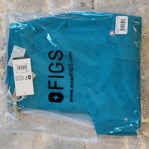 Figs Teal Yola Scrub Pants XXS